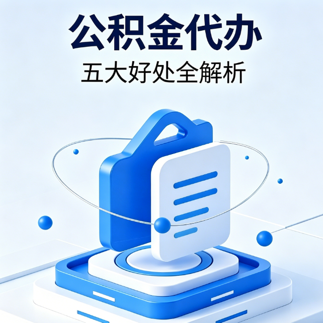 白山公积金代办到底值不值？这5大好处让你少走弯路
